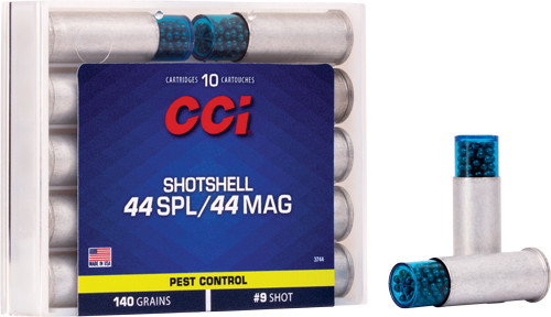 CCI Shotshell .44 Magnum 140 Grain Part #3744 – Reliable 44 Rem Mag Shotshell Ammunition
