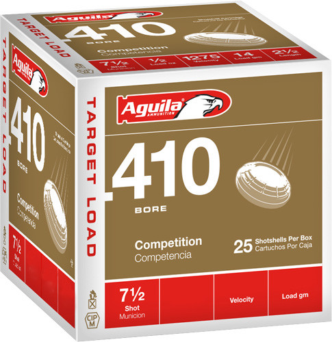 Aguila Game Load 410 Gauge 3-Inch Shotshells – 7.5 Shot Size, 1200 FPS Velocity