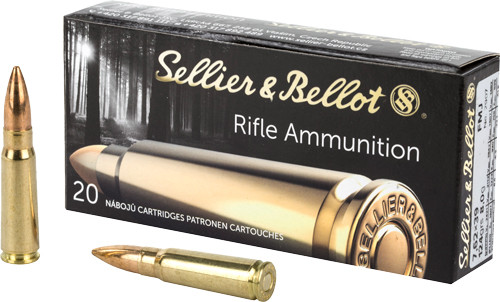 Sellier & Bellot S&B 7.62x39 123GR FMJ Rifle Ammunition