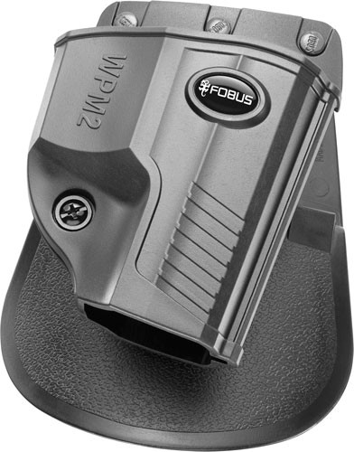 Fobus E2 Paddle Holster for Walther PPS M2 9mm - Black, High-Density Polypropylene