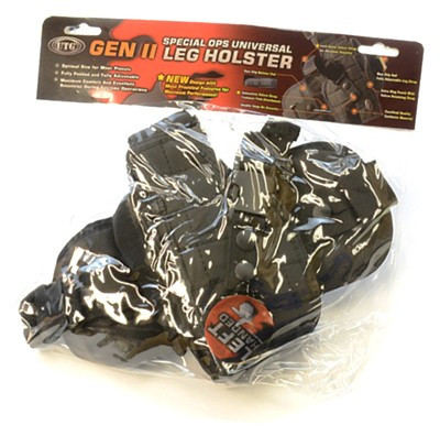 UTG Special Ops Left-Hand Nylon Drop-Leg Holster for Medium & Large Autos