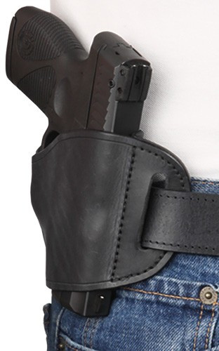 Bulldog Belt Slide Holster for Small Frame Revolvers, Black - Model MLBRS