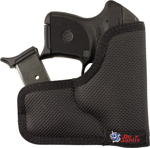 DeSantis Ammo Nemesis Holster for Ruger LCP II and Taurus 738 TCP 380 Cal with Extra Magazine Compartment
