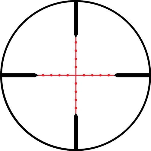Truglo Omnia 1-8x24mm Tactical Rifle Scope with Illuminated Reticle and Quick-Zoom Lever