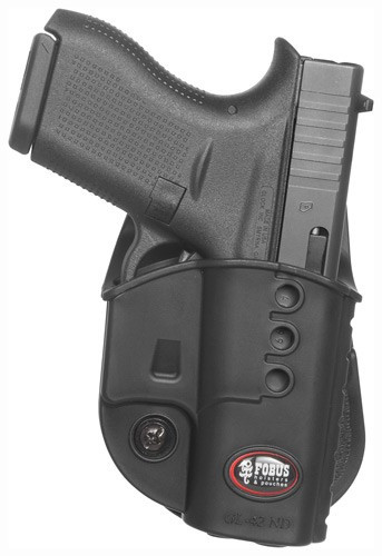 Fobus E2 Vertec Paddle Holster for Glock 42 and Kimber Micro 9 - Right Hand