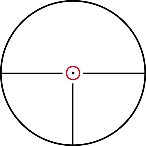 Konus Scope KonusPro M30 1-6x24 Tactical Rifle Scope with Illuminated Circle Dot Reticle