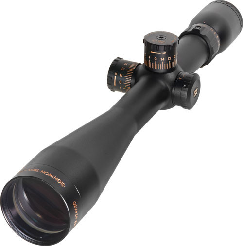 Sightron SIII 6-24x50 LR Rifle Scope with MOA-2 Reticle and Black Matte Finish