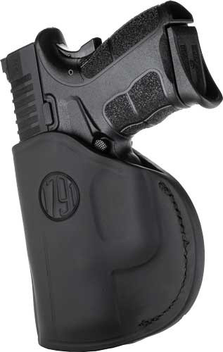 1791 Gunleather 2WH-4-SBL-R Inside Waistband Holster for GLOCK 26/27/33 - Ambidextrous Leather Concealed Carry