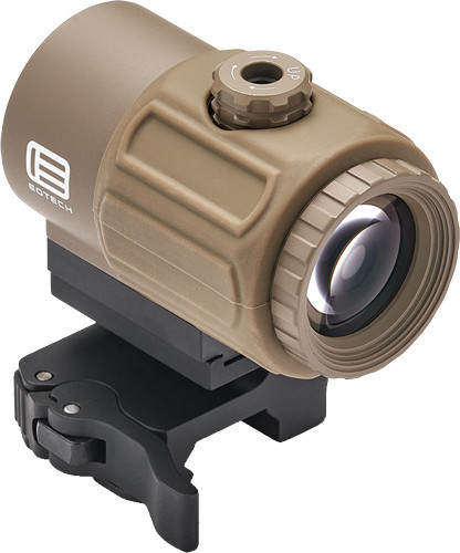 EOTech 3X Magnifier G43 Micro - Fixed Magnification with Picatinny Mount in Tan