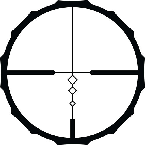 Crimson Trace Scope Brushline 3-9x40mm Rifle Scope with BDC 350 Legend Reticle and Waterproof Design