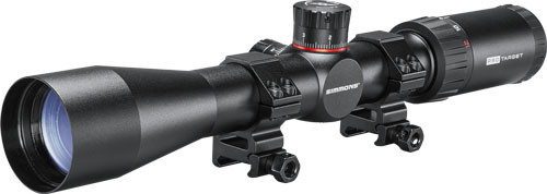 Simmons Pro Target Rifle Scope 4-12x30mm with MIL DOT Reticle and Included Rings