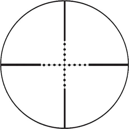 BSA Tactical Weapon Scope 4X30 with Mil-Dot Reticle and Locking Turrets