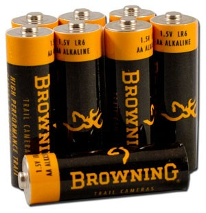 Browning Alkaline Batteries, Part Number BTC8AA - Reliable Power for Your Devices