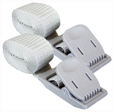 Moultrie Grip Clip Straps - 12 ft Long, 1 inch Wide, 2 Pack for Trail Camera Mounting