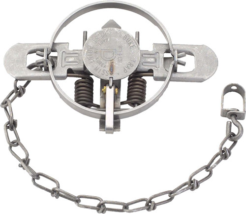 Duke Traps #1 1/2 Coil Spring Foot-Hold Trap (Case of 12)