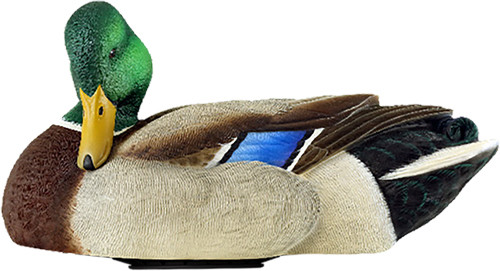 Avian X Power Shaker Mallard - Lifesize Synthetic Duck Decoy with Speed Control and Easy Installation