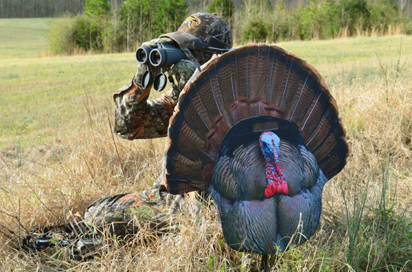 Montana Decoy Company M0058 Turkey Gobbler Decoy with Stake and Handle