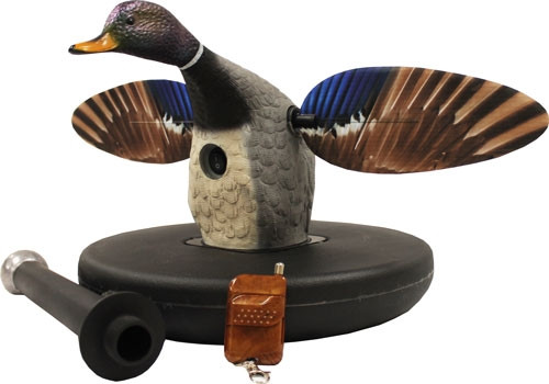 MOJO Outdoors Elite Series Floter Duck Decoy with Remote Control and Stabilizing Bar