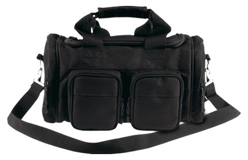 Bulldog BD900 Standard Range Bag - 13 x 7 x 7 Inches, Durable Black Nylon with Multiple Pockets