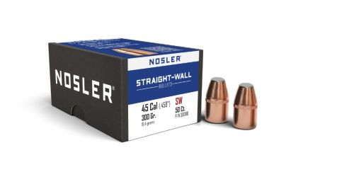 Nosler Bullets 45 Caliber .458 Protected Point Ballistic Tip Hunting Bullets (300 Grain, 50 Pack)