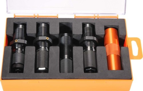 Lyman MSR Precision 4-Die Set for .50 Beowulf with Go Gauge and Small Base Taper Crimp Die