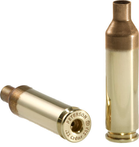 Peterson Unprimed Cases for .22 Creedmoor - Pack of 50