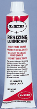 Lee Resizing Lube 2 oz. Tube for Reloading and Case Preparation
