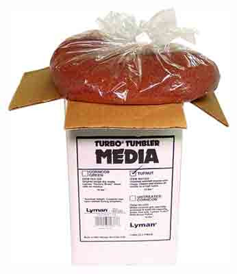 Lyman TufNut Tumbling Media for Reloading Cases - 12 lb Box