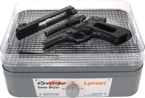 Lyman Cyclone Case Dryer - 1000 .223 Cases or 2000 9mm Cases Capacity, Plastic