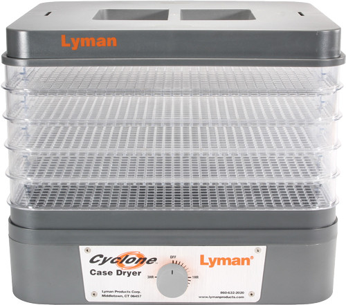 Lyman Cyclone Case Dryer - 1000 .223 Cases or 2000 9mm Cases Capacity, Plastic