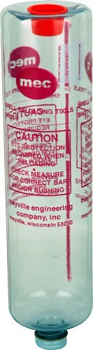 MEC Large Magnum Container with Red Top Plug and White Threaded Cap