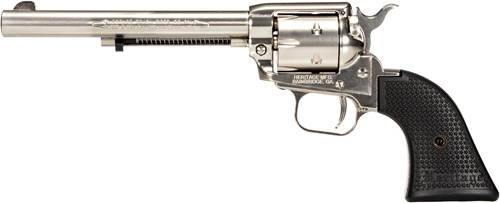 Heritage RR22NI6 22 Long Rifle Revolver with Nickel Finish, 6.5-Inch Barrel, X-Large Frame