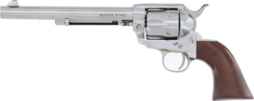 Cimarron Frontier .357 Magnum / .38 Special Revolver with Stainless Barrel and Wood Grips