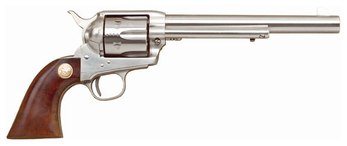 Cimarron P-Model .357 Magnum 7.5-inch Stainless Revolver with Walnut Grips