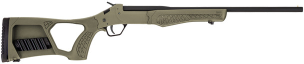 Rossi Tuffy .410 Bore Shotgun with 18.5-Inch Barrel and Green Thumbhole Synthetic Stock SSP1OD