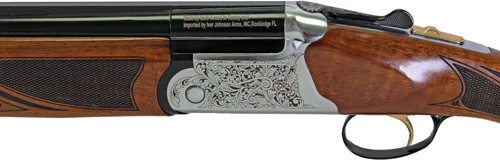 Iver Johnson 600 Over/Under 12 Gauge Shotgun with 30-Inch Barrel and Walnut Stock