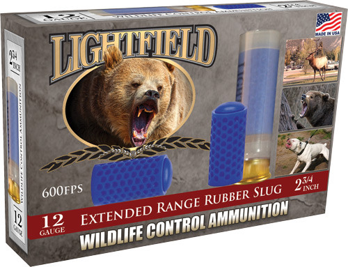 Lightfield 12 Gauge 2.75-inch X-Range Slug Ammunition, Part Number CWXR12