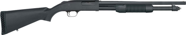 Mossberg 590 Persuader 20 Gauge Pump Action Shotgun with 18.5-inch Barrel and Synthetic Tactical Stock