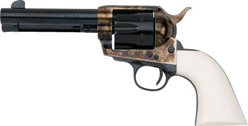 E.M.F. Deluxe Californian .45 Long Colt Revolver with Ivory Grips and Blue Finish