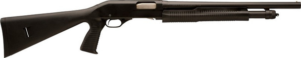 Stevens 320 Security 20 Gauge Pump Action Shotgun with Synthetic Black Stock and 18.5-inch Barrel