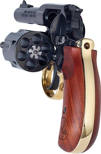 Henry Big Boy Revolver in .357 Magnum / .38 Special with Blue Finish and Wood Grips H017BDM