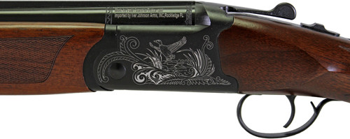 Iver Johnson 600 Over/Under 20 Gauge Shotgun with 28-Inch Barrel and Walnut Stock