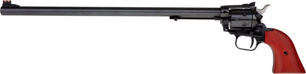 Heritage .22 LR 16-Inch Adjustable Blue Steel Pistol with Cocobolo Grips