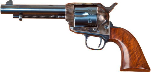 Cimarron USV Artillery .45 Long Colt Revolver with Old Model Frame and Blue Finish