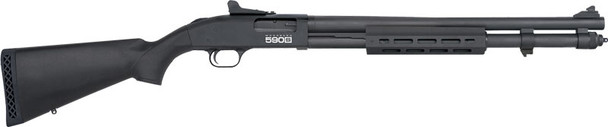 Mossberg 590S 12 Gauge Pump Action Shotgun with 20-Inch Barrel and Ghost Ring Sights