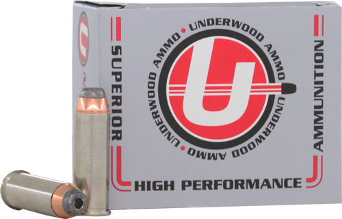 Underwood Ammo .44 Remington Magnum 200 Grain JHP - Reloadable Hunting & Target Cartridge