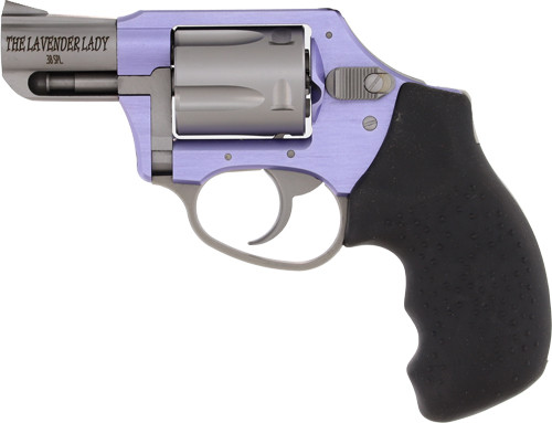 Charter Arms Lavender Lady .38 Special Revolver with Stainless Barrel and Rubber Grips