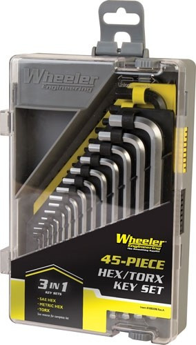 Wheeler 45-Piece HEX and Torx Master Driver Set with Molded Carry Case 1081959