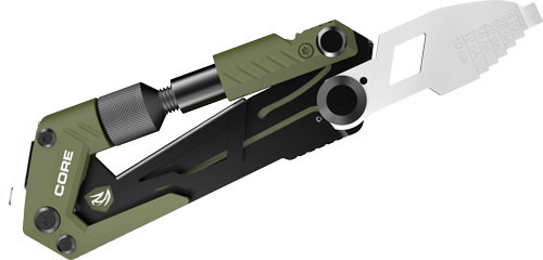 Real Avid Core Gun Tool Shotgun Multi-Tool with Carabiner Clip - Durable Stainless Steel Construction