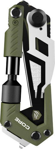 Real Avid Core Gun Tool Shotgun Multi-Tool with Carabiner Clip - Durable Stainless Steel Construction